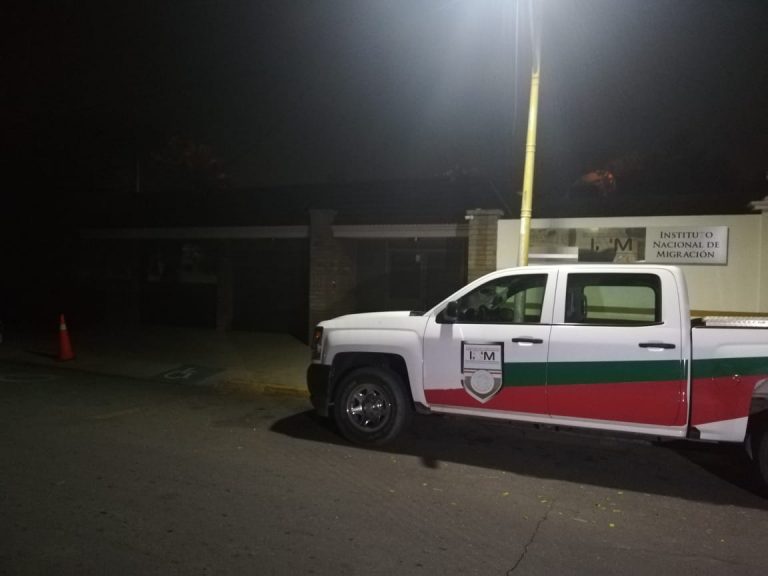 Zafarrancho en instalaciones del INM Saltillo