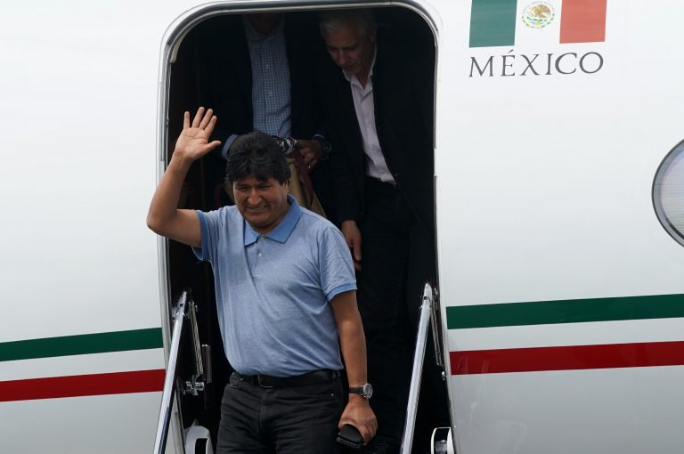 “El presidente de México me salvó la vida”, las primeras palabras de Evo Morales