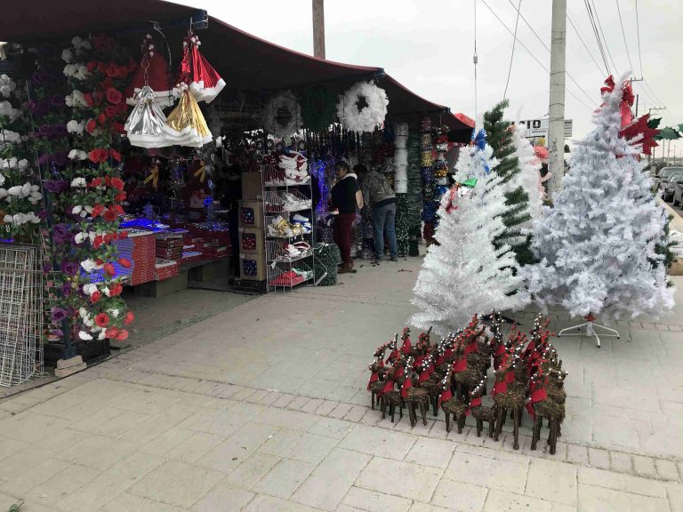 Mercado navideño ofrece una opción a ramosarizpenses en esta temporada