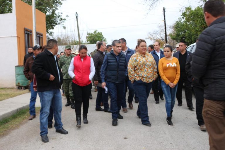 Supervisa MARS rehabilitación en Villa Unión; refrenda compromiso con la seguridad