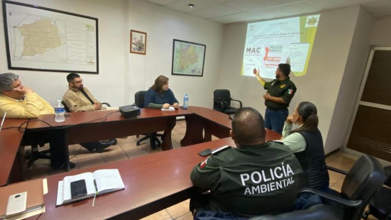 Comparte Saltillo modelo de la Policía Ambiental con Zacatecas