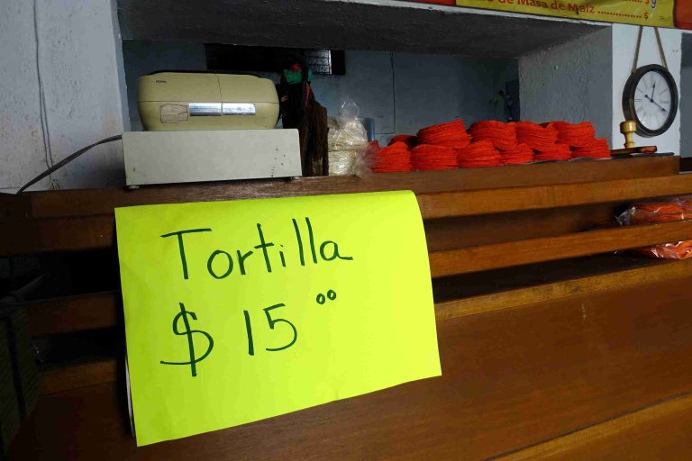 Ajuste al precio del kilo de tortilla en Ramos Arizpe aumenta un peso