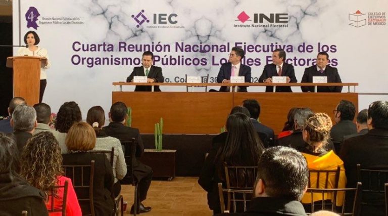 Realizan en Saltillo Cuarta Reunión Nacional Ejecutiva de OPLES y concurso para la Generación de prototipo de urna electrónica
