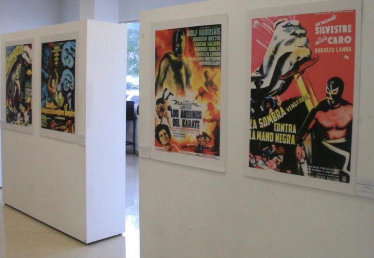 Invita Cultura Coahuila a la exposición de carteles de luchadores enmascarados