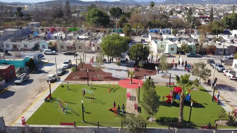 “Los ciudadanos de Ramos Arizpe son de primera, por eso necesitamos espacios de primera” Chema Morales entrega plaza Armillita rehabilitada