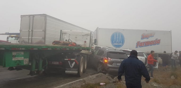 Muere otra mujer víctima de carambola de la autopista Monterrey – Saltillo