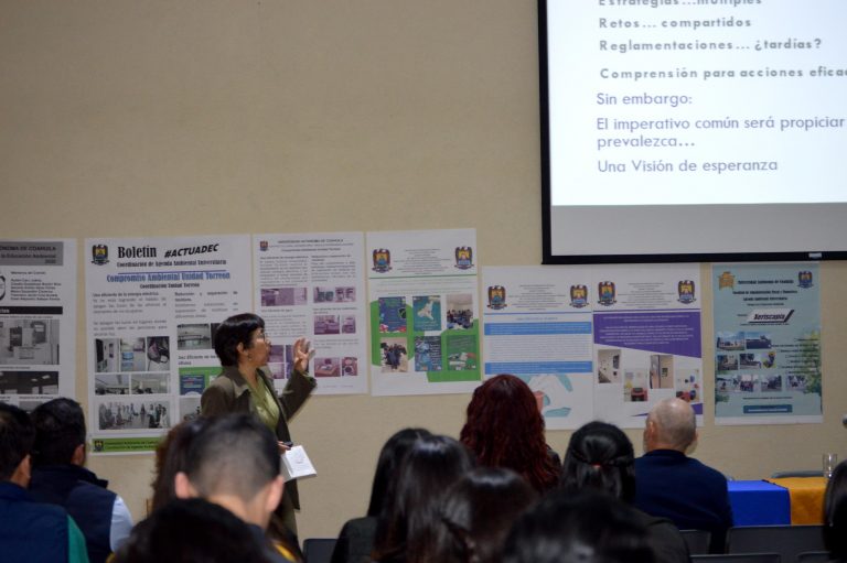 Desarrollan en Unidad Torreón el foro “Visión de la Educación Ambiental”