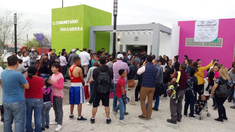 Inaugura Manolo Centro Comunitario de la colonia Mirasierra