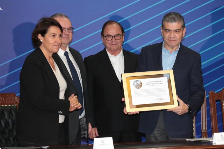 Recibe Coahuila certificación en salud por Embajada Francesa