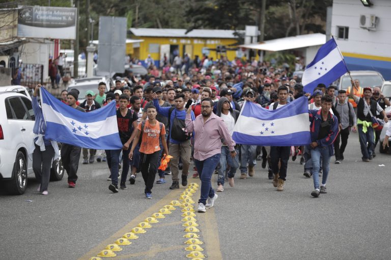 Inicia nueva caravana migrante desde Honduras, la primera después de la pandemia por COVID-19