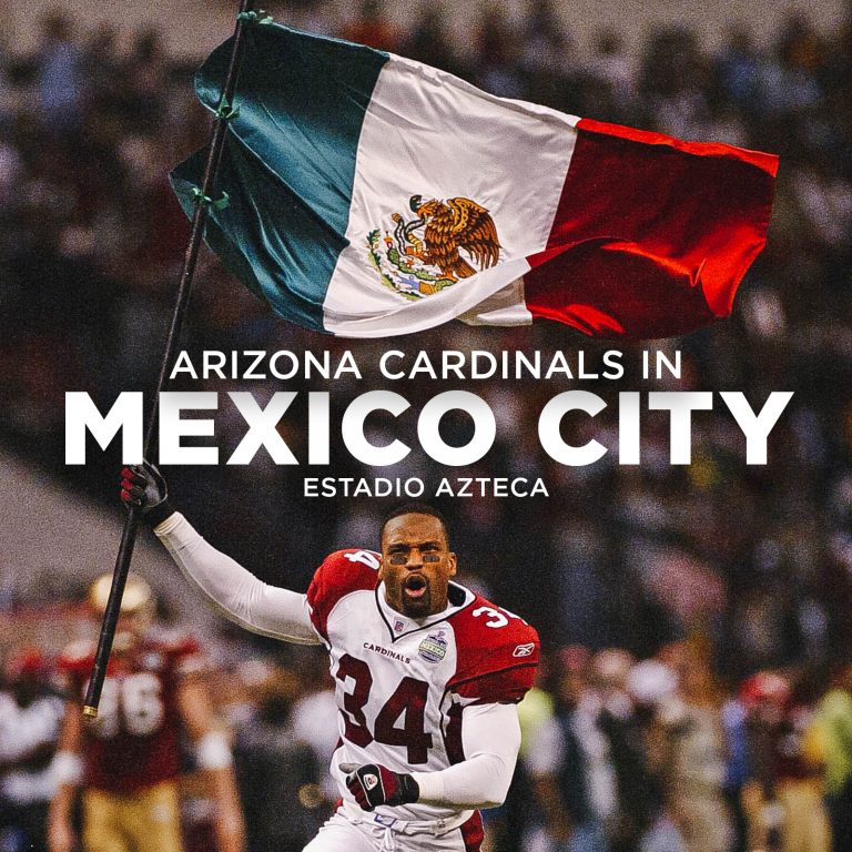 Cardenales de Arizona regresarán al Azteca para partido oficial de la NFL en México