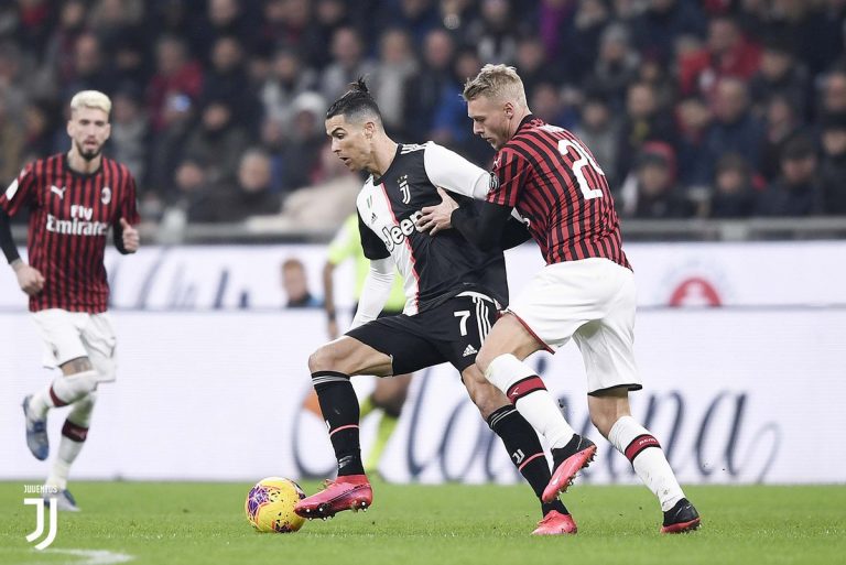 Cristiano salva a la Juve ante el Milán de Ibra