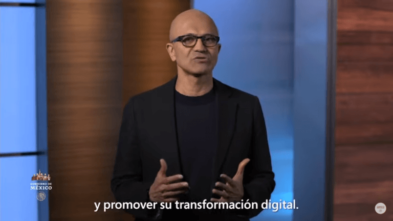 Microsoft invertirá 1,100 mdd en México para los próximos 5 años