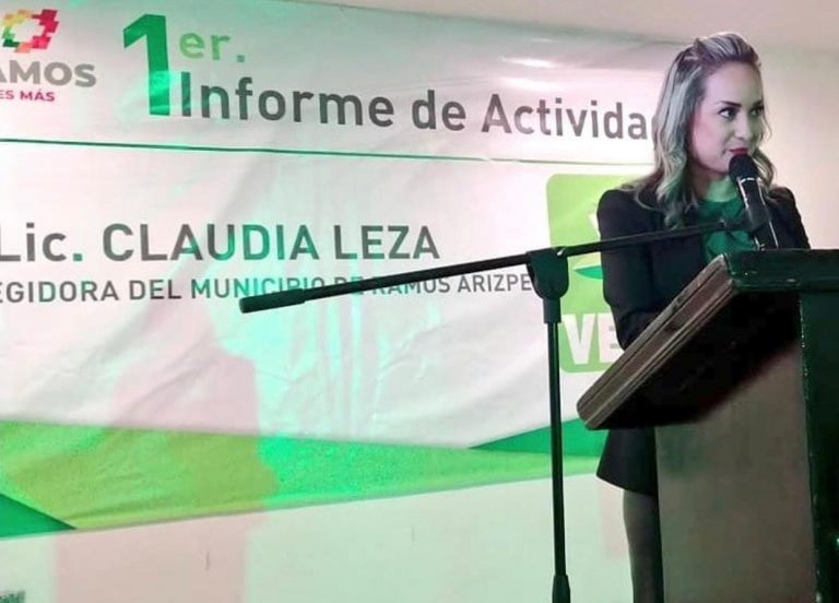 Regidora Claudia Leza Ortega rinde su primer Informe de Trabajo