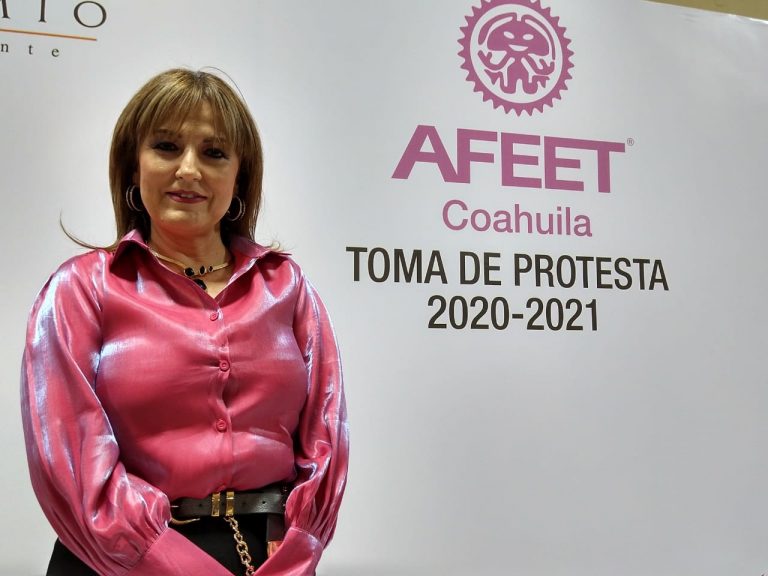 Rinde protesta Dora María Galindo como nueva presidente de AFEET