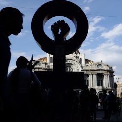 MEXICO-CIUDAD DE MEXICO-MANIFESTACION-VIOLENCIA CONTRA LA MUJER