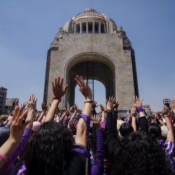MEXICO-CIUDAD DE MEXICO-DIA INTERNACIONAL DE LA MUJER-MANIFESTACION