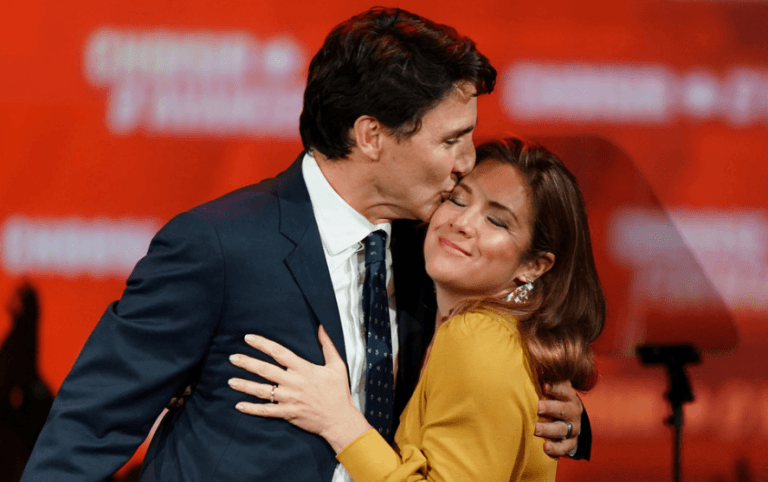 Anuncian que esposa de Justin Trudeau tiene coronavirus