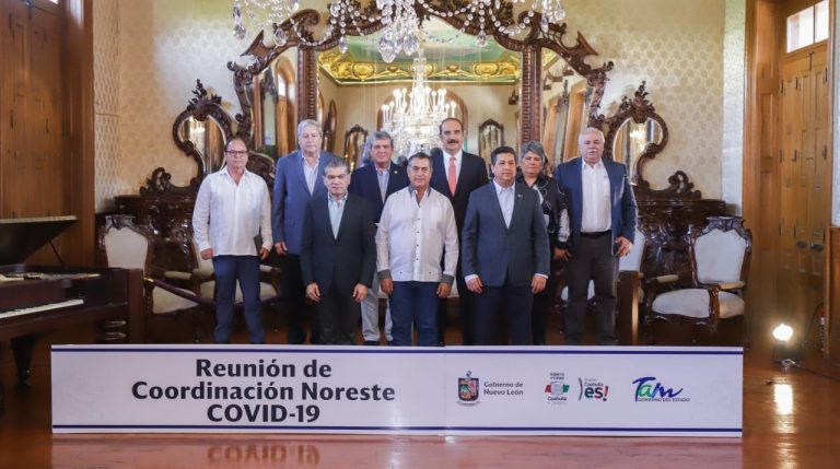 Coahuila, Nuevo León y Tamaulipas se unen contra el coronavirus