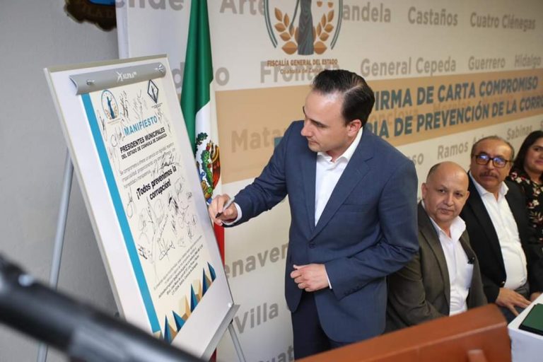 Fortalece municipio el eje Saltillo Honesto