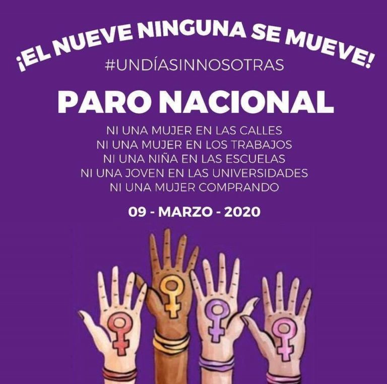 #Undiasinmujeres, parteaguas del feminismo; hoy, protesta histórica