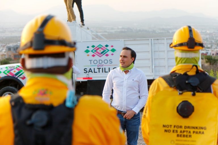 Listas las brigadas contra incendios forestales en Saltillo