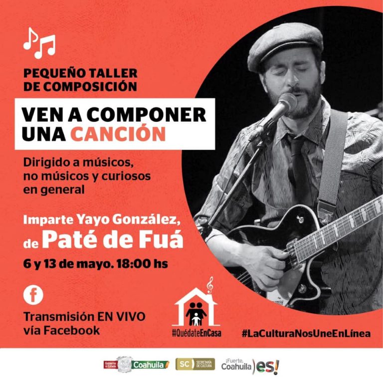 Dará Yayo González de Paté de Fuá taller de composición musical