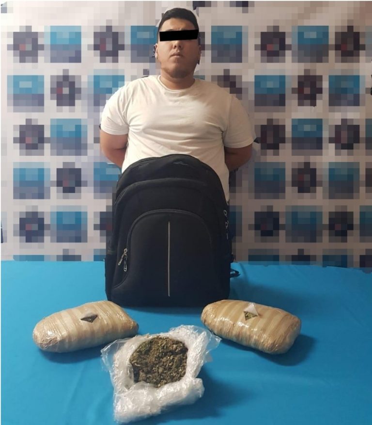 Detienen a trabajador del juzgado familiar de Piedras Negras por posesión de droga