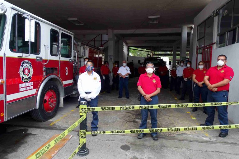 Protección Civil Ramos Arizpe es capacitada en traslado de pacientes con COVID-19