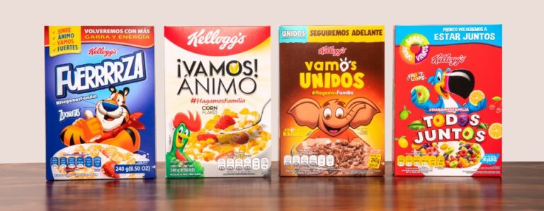 Kellogg lanza edición especial de sus empaques de cereal con mensajes de aliento para sus consumidores en México y Latinoamérica