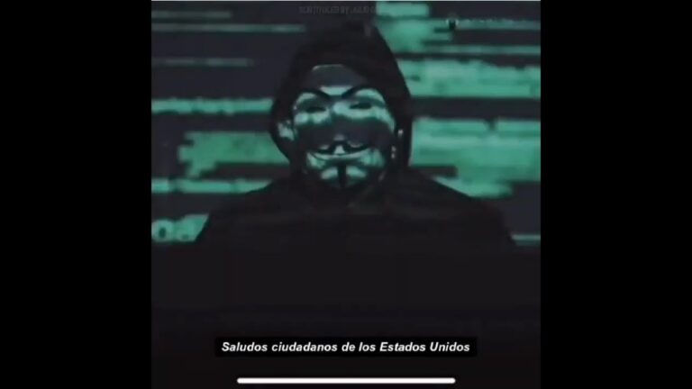 Anonymous reaparece y promete exponer corrupción policial estadunidense (VIDEO)