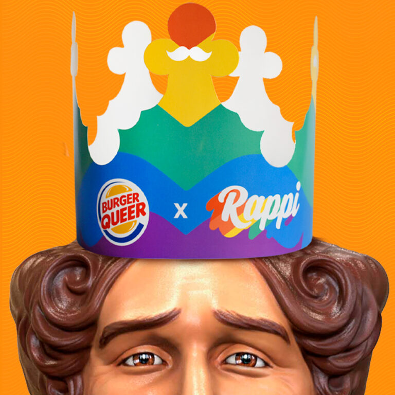 Burger King y Rappi se unen a la celebración del Pride con la creación del combo “BurgerQueer”