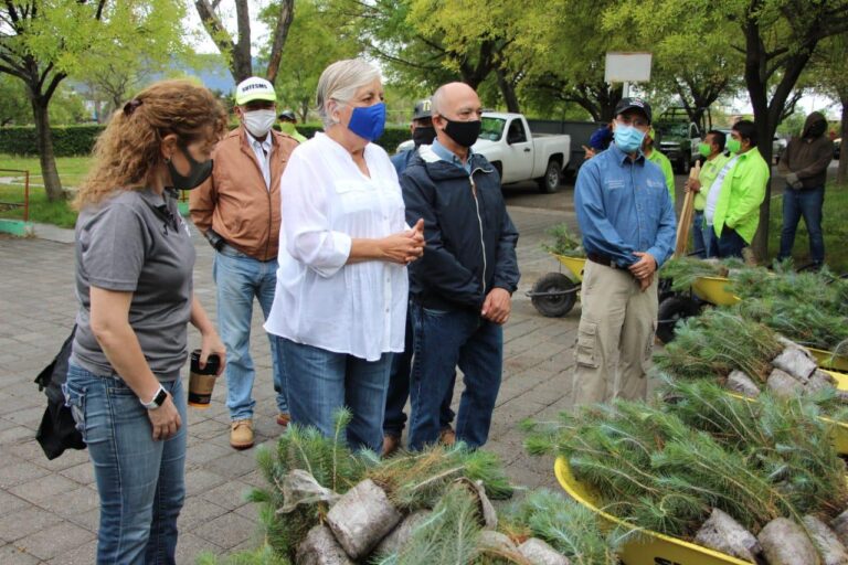 Gracias a la alianza entre estado y municipio, se plantarán 10 mil árboles en Saltillo