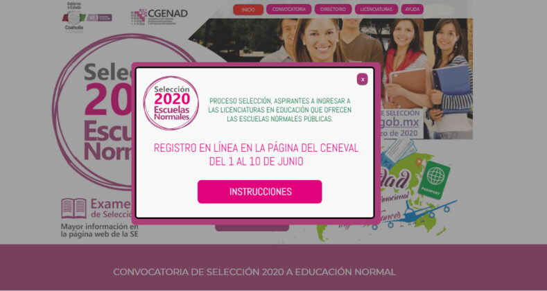 Abierto el registro en línea ante el CENEVAL para el