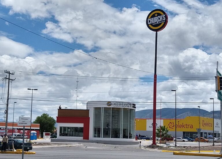 Listo Church’s para iniciar operaciones al sur de Saltillo