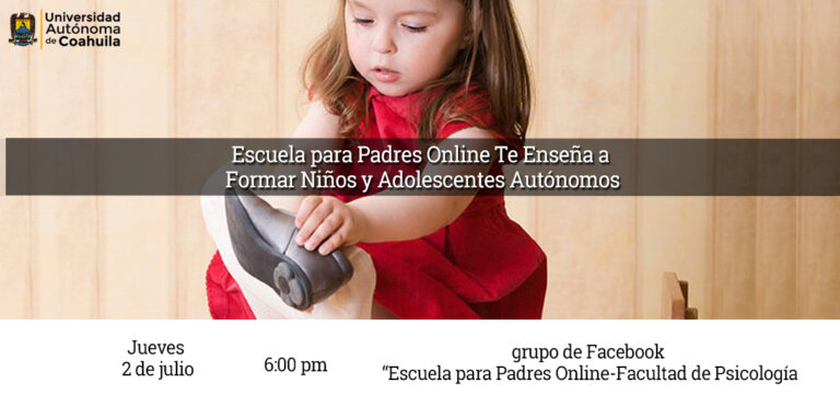 Escuela para Padres Online te enseña a formar niños y adolescentes con autonomía