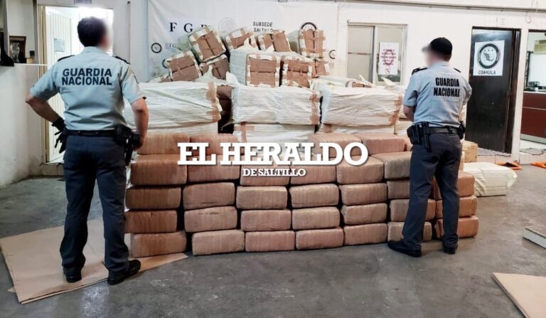 Duro golpe al narcotráfico en Saltillo: Decomisan más de 2 toneladas de marihuana