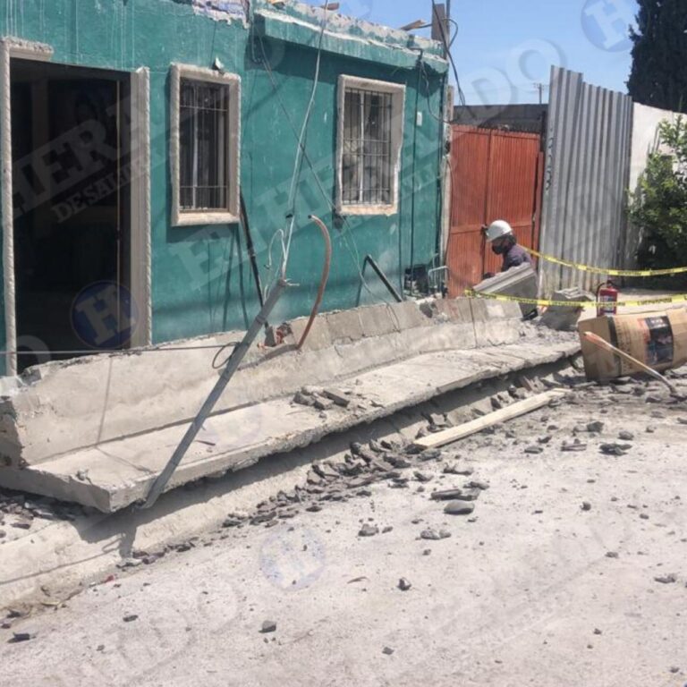 Muere albañil tras ser aplastado por una estructura de concreto