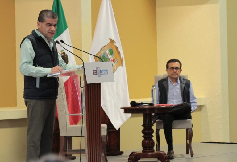 Riquelme e Ildefonso Guajardo en ‘la perspectiva de Coahuila ante el T-MEC’