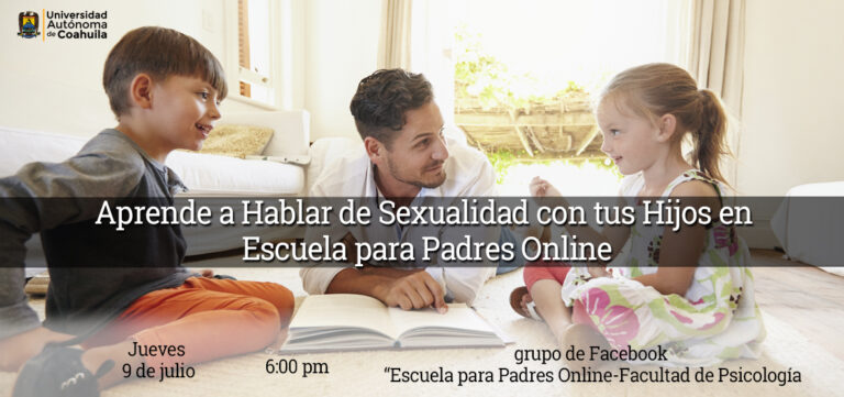 Aprende a hablar de sexualidad con tus hijos en Escuela para Padres Online