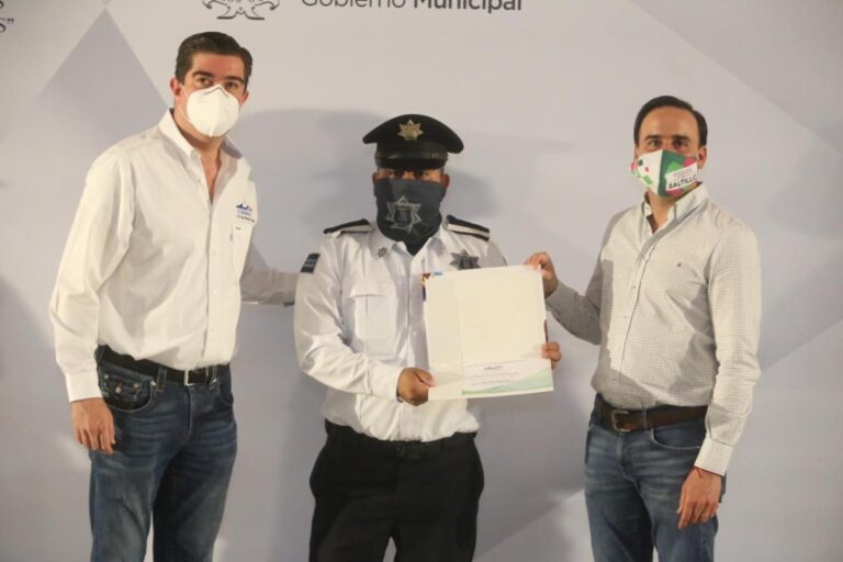 Manolo reafirma compromiso de la policía de Saltillo con los Derechos Humanos