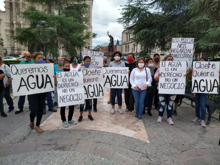 Piden habitantes de Cloete apoyo al Gobierno de Coahuila por falta de agua
