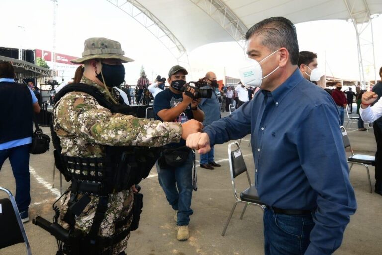 Coahuila no baja la guardia en materia de seguridad, pese a pandemia: Miguel Riquelme