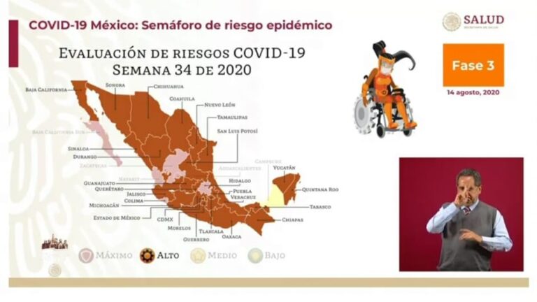 Coahuila regresa a semáforo naranja