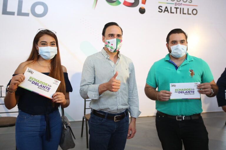 Echados pa’delante llega a universitarios en Saltillo