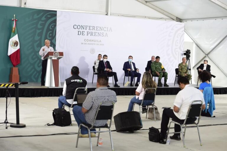 INE prohíbe transmisión íntegra de La Mañanera en Hidalgo y Coahuila