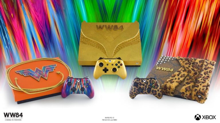 Lanza Xbox consolas ochenteras inspiradas en Wonder Woman 1984