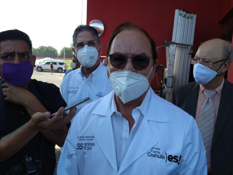 Reconoce Secretaría de Salud déficit de médicos en Coahuila para atender pandemia de COVID-19