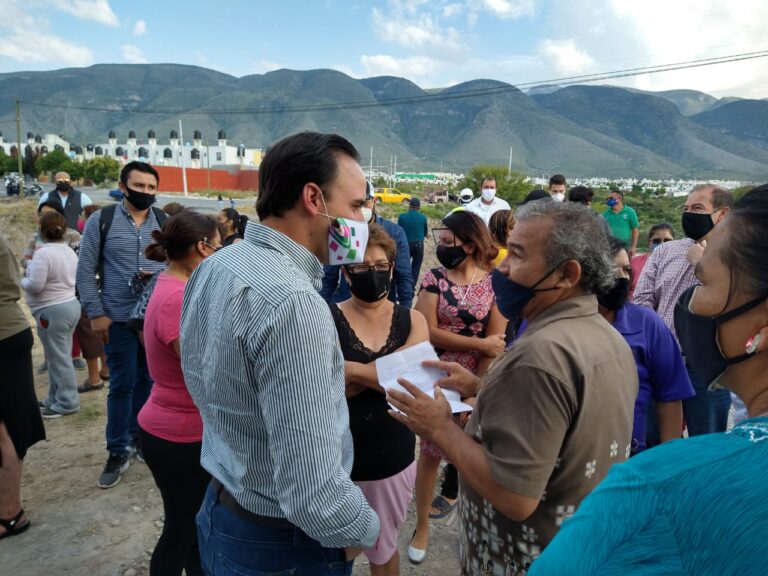 Seguiremos beneficiando con obras a las colonias de Saltillo: Manolo Jiménez
