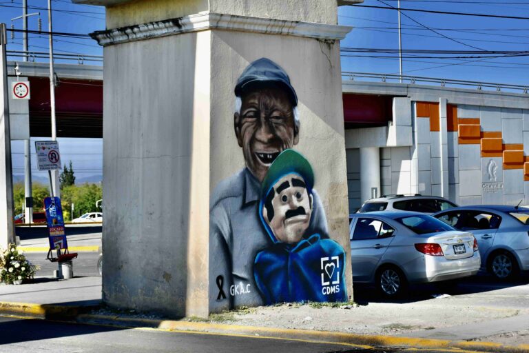 Inmortalizan en mural a Don José y ‘Beto’, íconos de Saltillo 